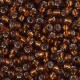 Miyuki rocailles Perlen 8/0 - Silverlined topas 8-5